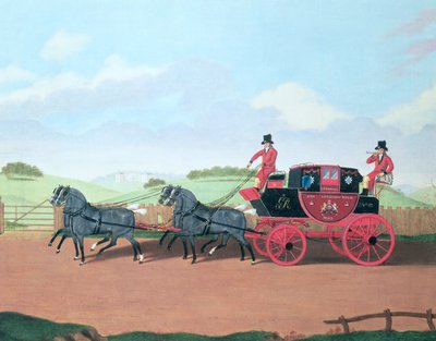 Le Carrosse Royal de Liverpool et Londres, 1812 - James Pollard